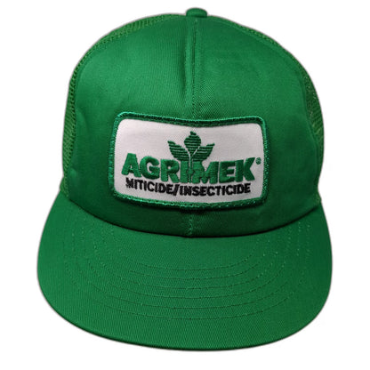 Creative Marketing Specialties Trucker Hat Green Mesh Snapback Made USA Vintage