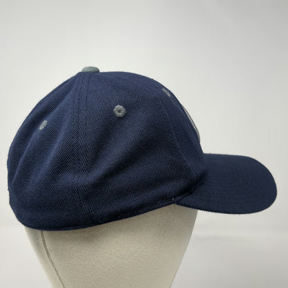 Georgetown Hoyas NCAA Top of the World Blue 7 Fitted Hat Gray G Logo Bulldog Cap