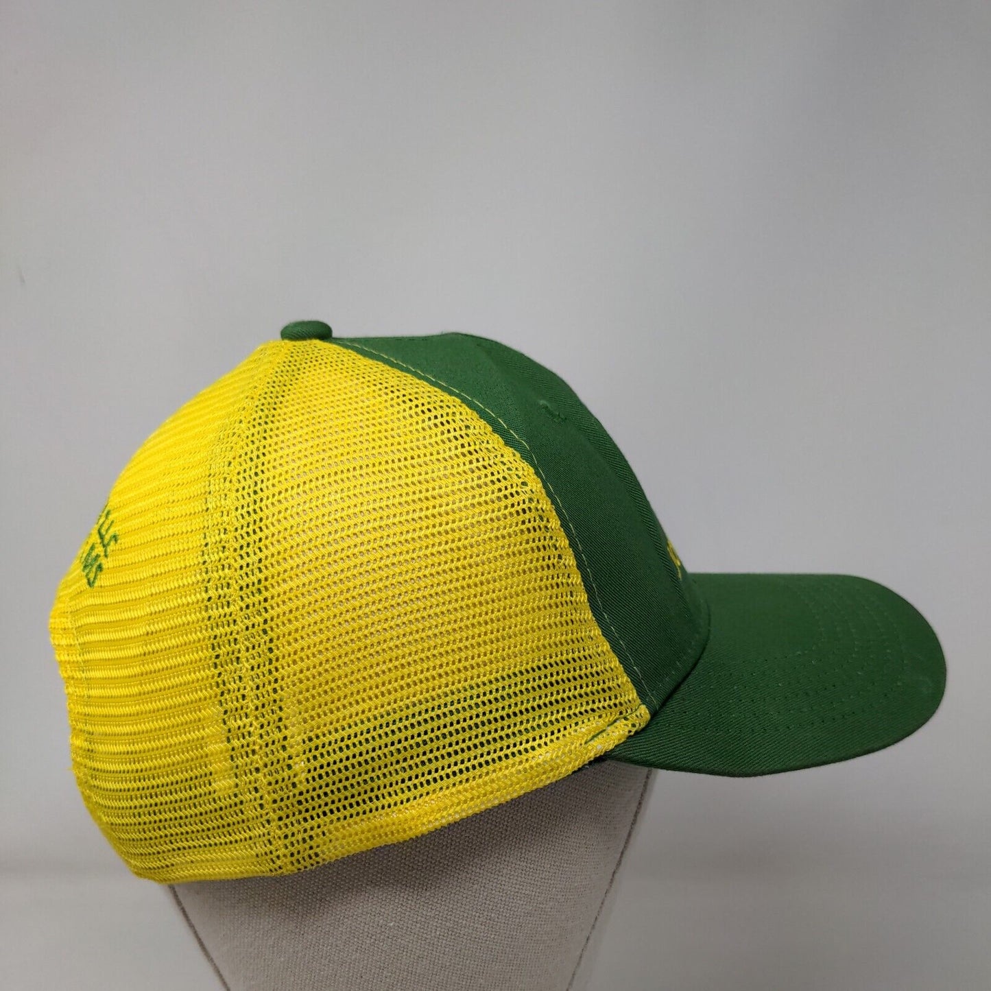 John Deere Snapback Trucker Hat Multicolor OSFA Adjustable Embroidered 6 Panel