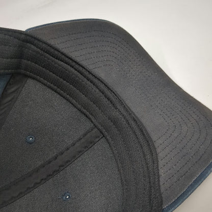 Dickies Snapback Blue OSFM Logo Patch Adjustable Workwear Canvas Duck Cloth Hat