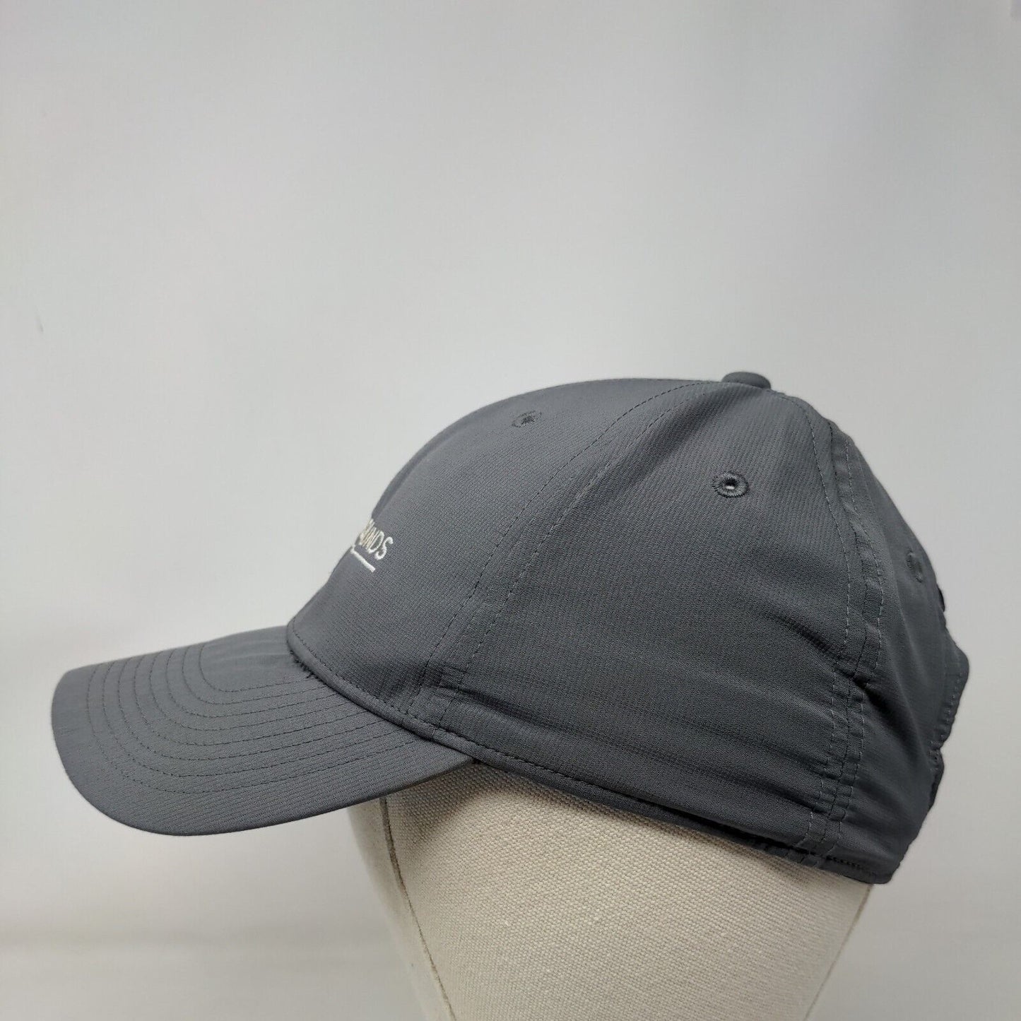 Hartford Funds Strapback Hat Gray OSFM Adjustable Embroidered Nike Dri-Fit