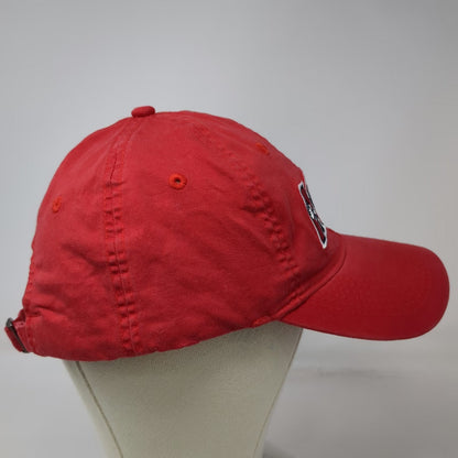 Pacific Headwear Baseball Cap Red One Size Slideback Keystone Embroidered Hat