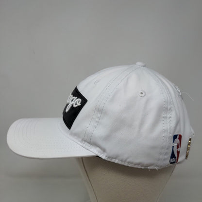 Pro Standard Men's Slideback Hat White NBA Chicago Bulls Embroidered Logo