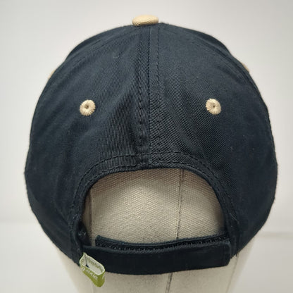 Otto Baseball Cap Black One Size Gibbar Electric Organic Cotton Strapback Hat