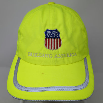 Port Authority Baseball Cap Green One Size Union Pacific Reflective Safety Hat
