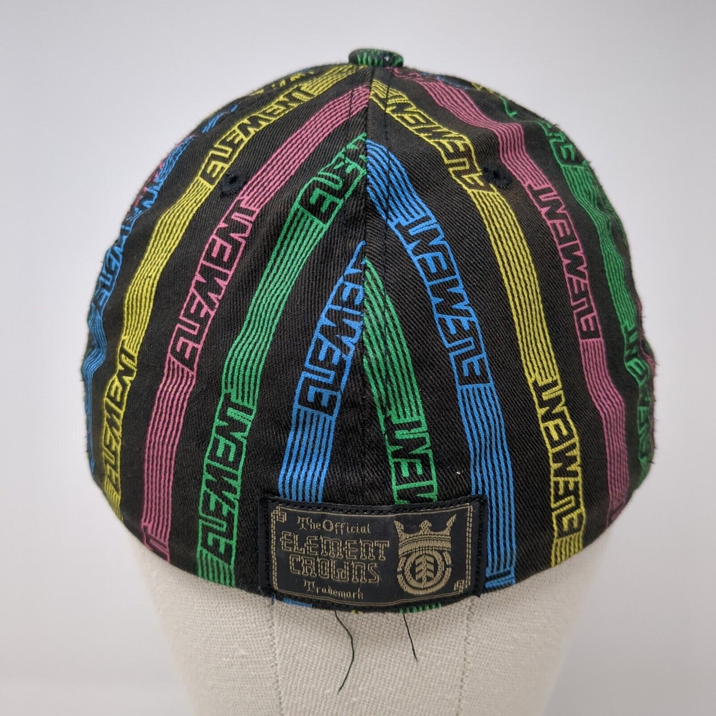 The Official Element Crowns Fitted Hat Multicolor S/M Embroidered Flexfit