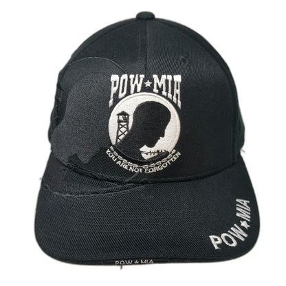 Rapid Dominance Baseball Cap Black One Size POW MIA You Are Not Forgotten Hat