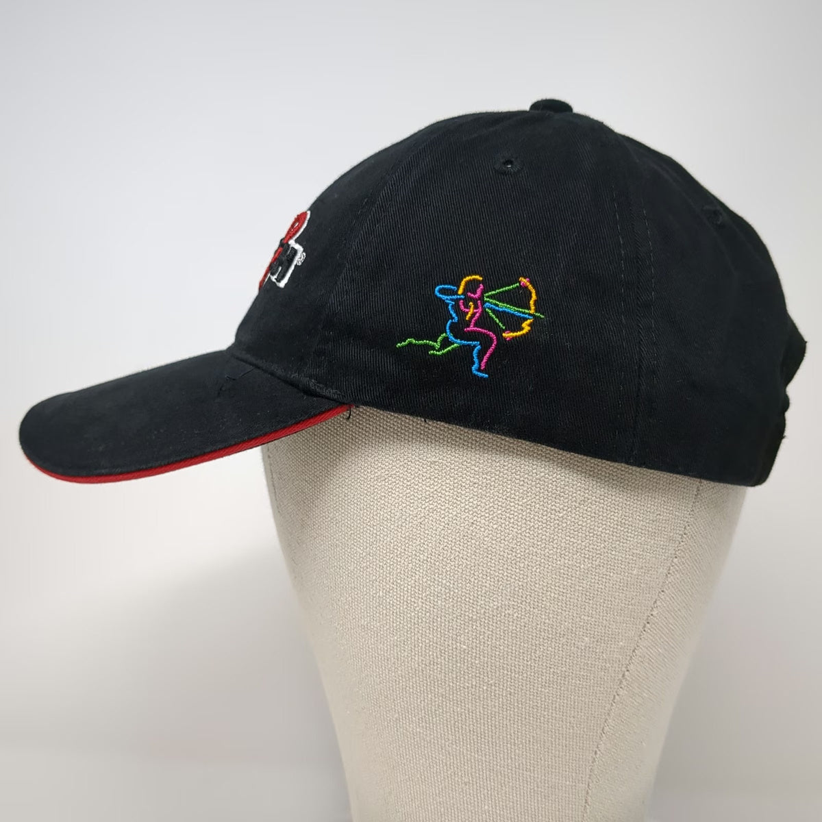 Bowtech Baseball Cap Black One Size Embroidered Archery Strapback Hat Oregon