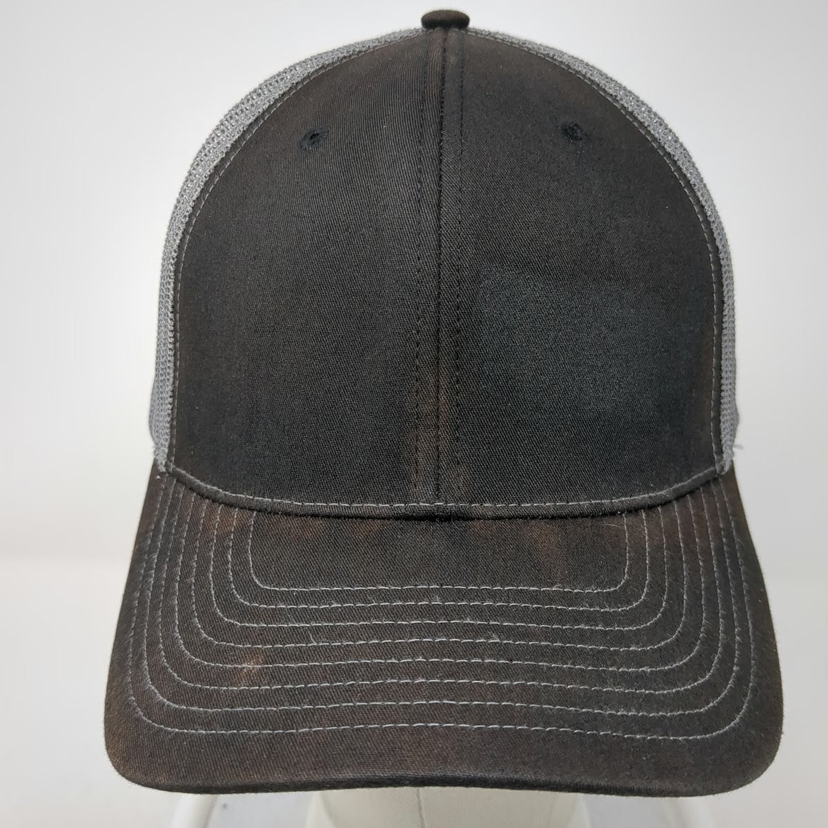 Richardson Trucker Hat Black One Size Mesh Snapback Hendrix Kerite Side Logo