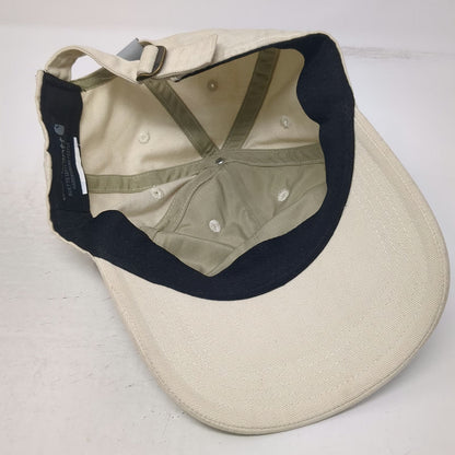 Carhartt Baseball Cap Beige One Size Slideback Blue Script Embroidery Logo Hat