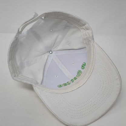 First Tee Idaho Strapback Hat White One Size Adjustable Embroidered