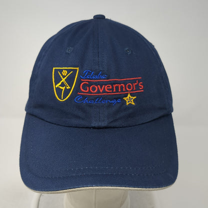 Idaho Governor's Challenge Baseball Cap Blue OS Adjustable Authentic Merkley