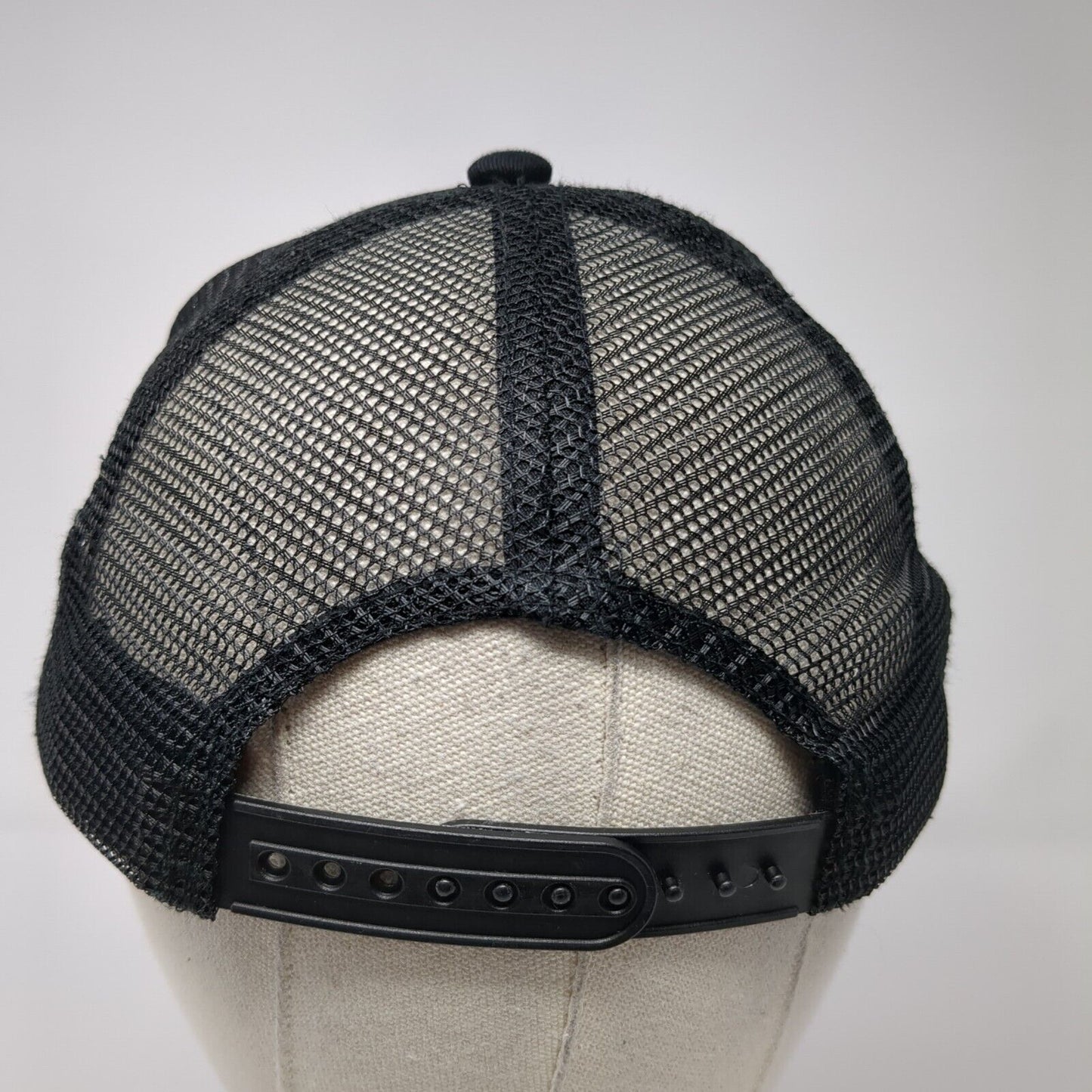 Volt Cyclewear Snapback Mesh Back Trucker Hat Black One Size Adjustable