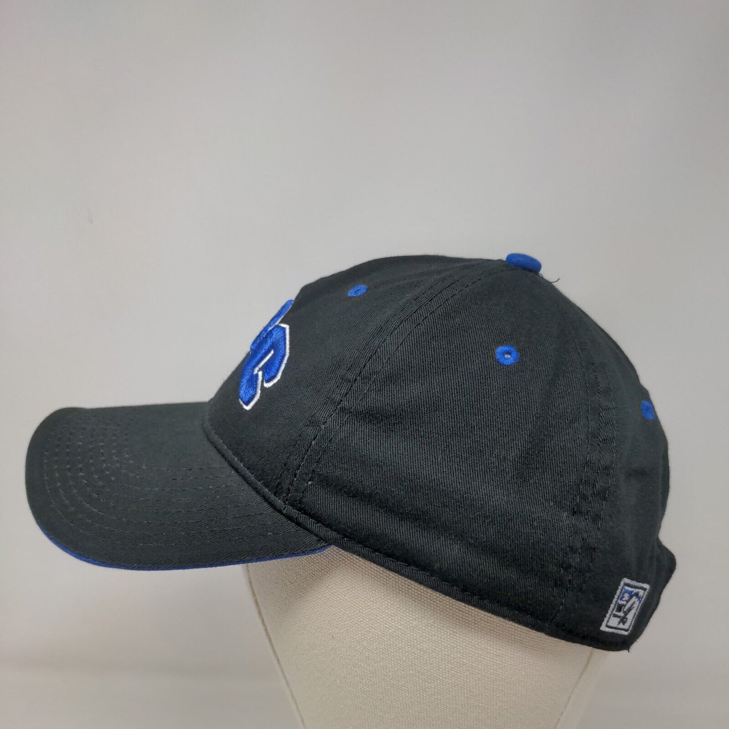 The Game Men's Slideback Hat Black OSFM Metropolitan Community College Logo