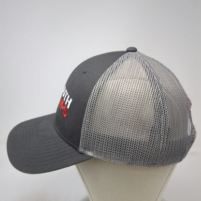 The Game Trucker Hat Gray One Size PRCA Youth Camps Rodeo Starts Here Snapback
