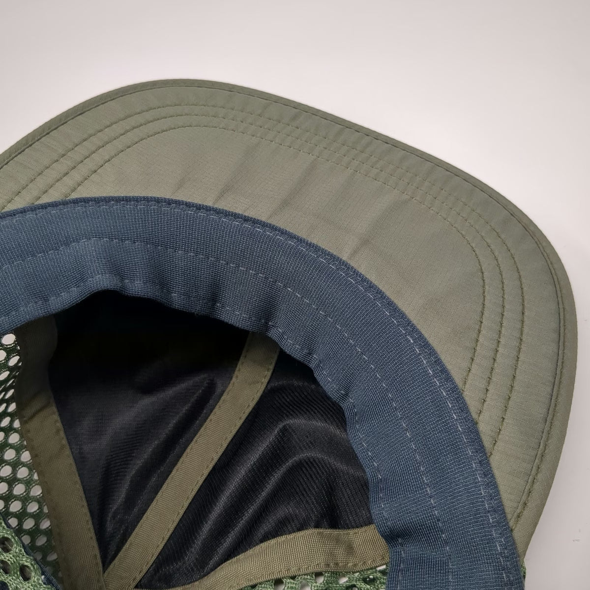 Richardson Baseball Cap Green One Size Brundage Mountain Ski Resort Mesh Hat