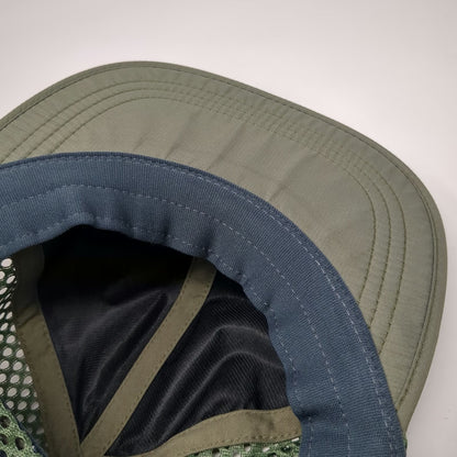 Richardson Baseball Cap Green One Size Brundage Mountain Ski Resort Mesh Hat