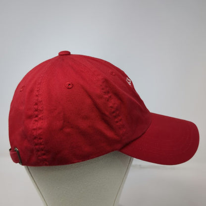 Imperial Baseball Cap Red One Size Buck Brannaman Clinic Horse Embroidery Hat