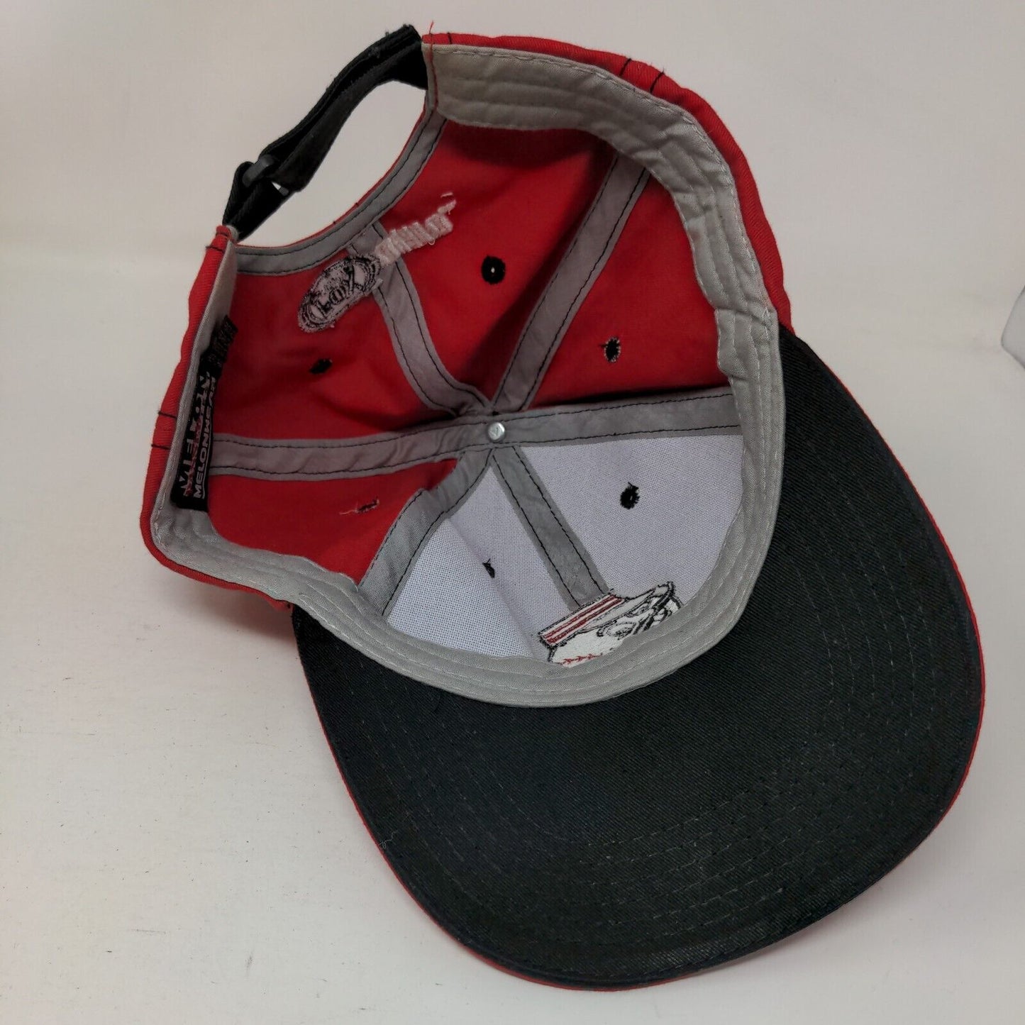 Cincinnati Reds Strapback Hat Red Gray Embroidered Mr. Redd Fox Sports Ohio MLB