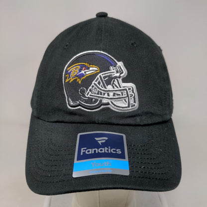 Baltimore Ravens Slideback Hat Black Boys Youth NFL Pro Line Fanatics Logo