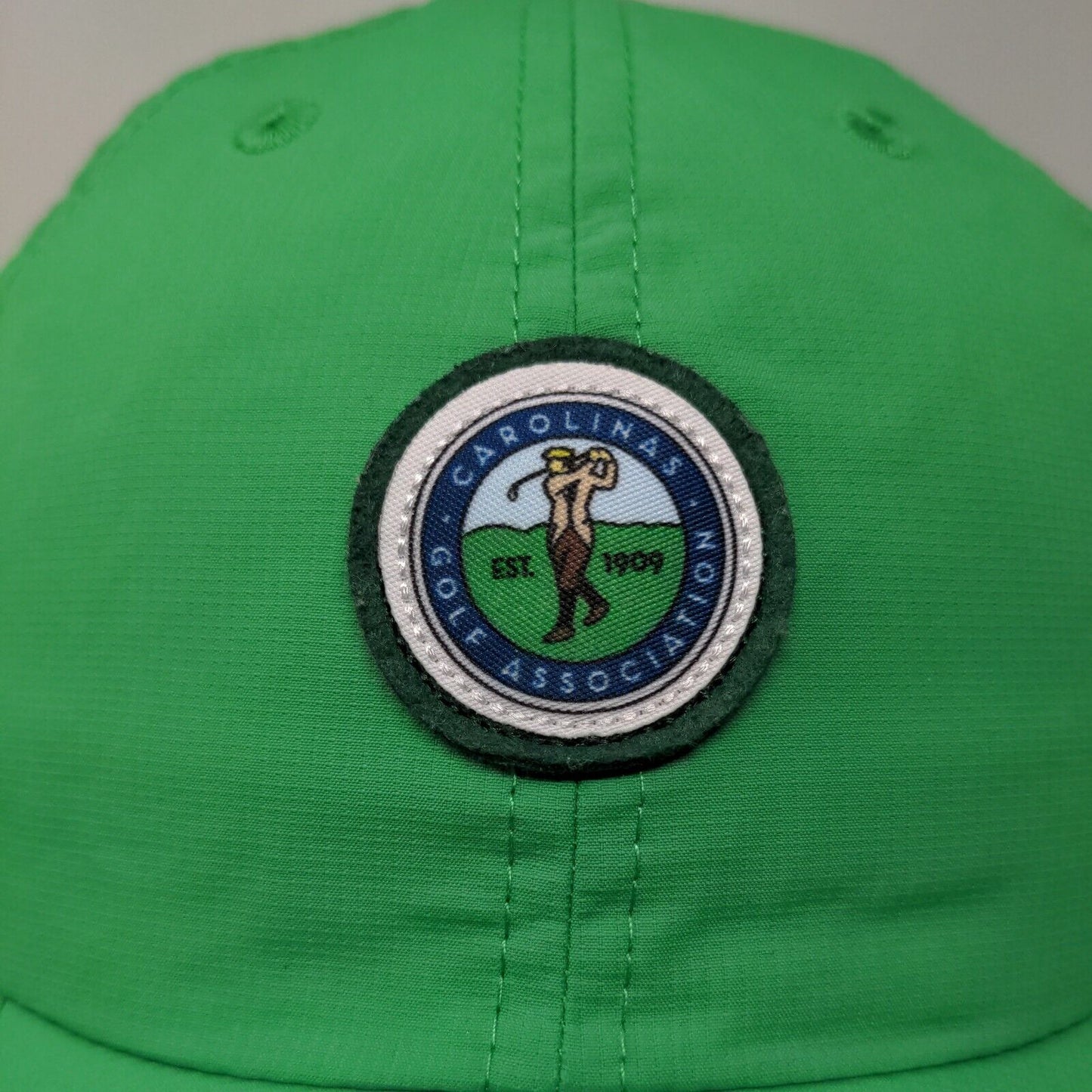 Carolinas Golf Association Patch Strapback Hat Green OSFA Imperial