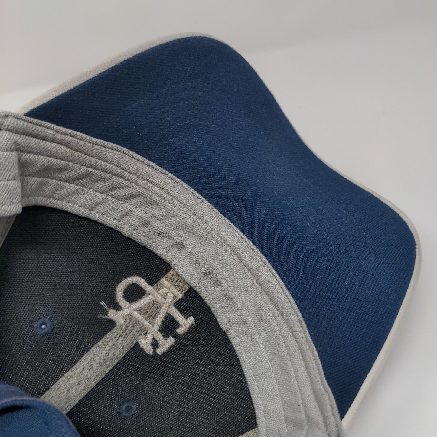 Football Strapback Hat Blue OSFM Embroidered Nike Legacy91 Dri-Fit