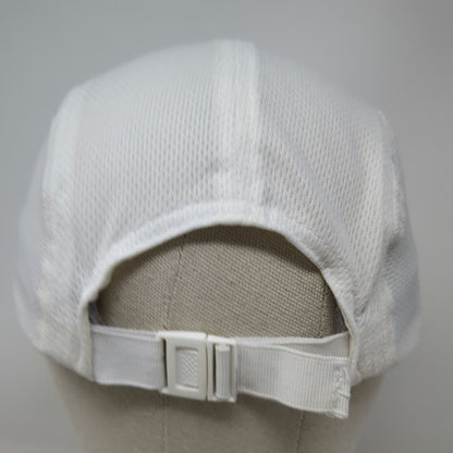 Headsweats 5 Panel White One Size Hat Ironman 70.3 Boise Mesh Performance