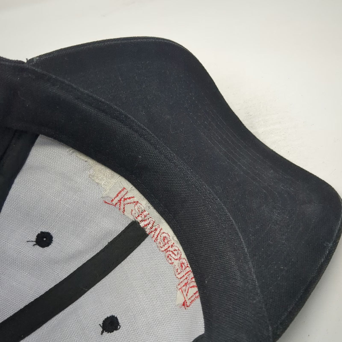 Pacific Headwear Baseball Cap Black One Size Kawasaki Slogan Embroidered Hat