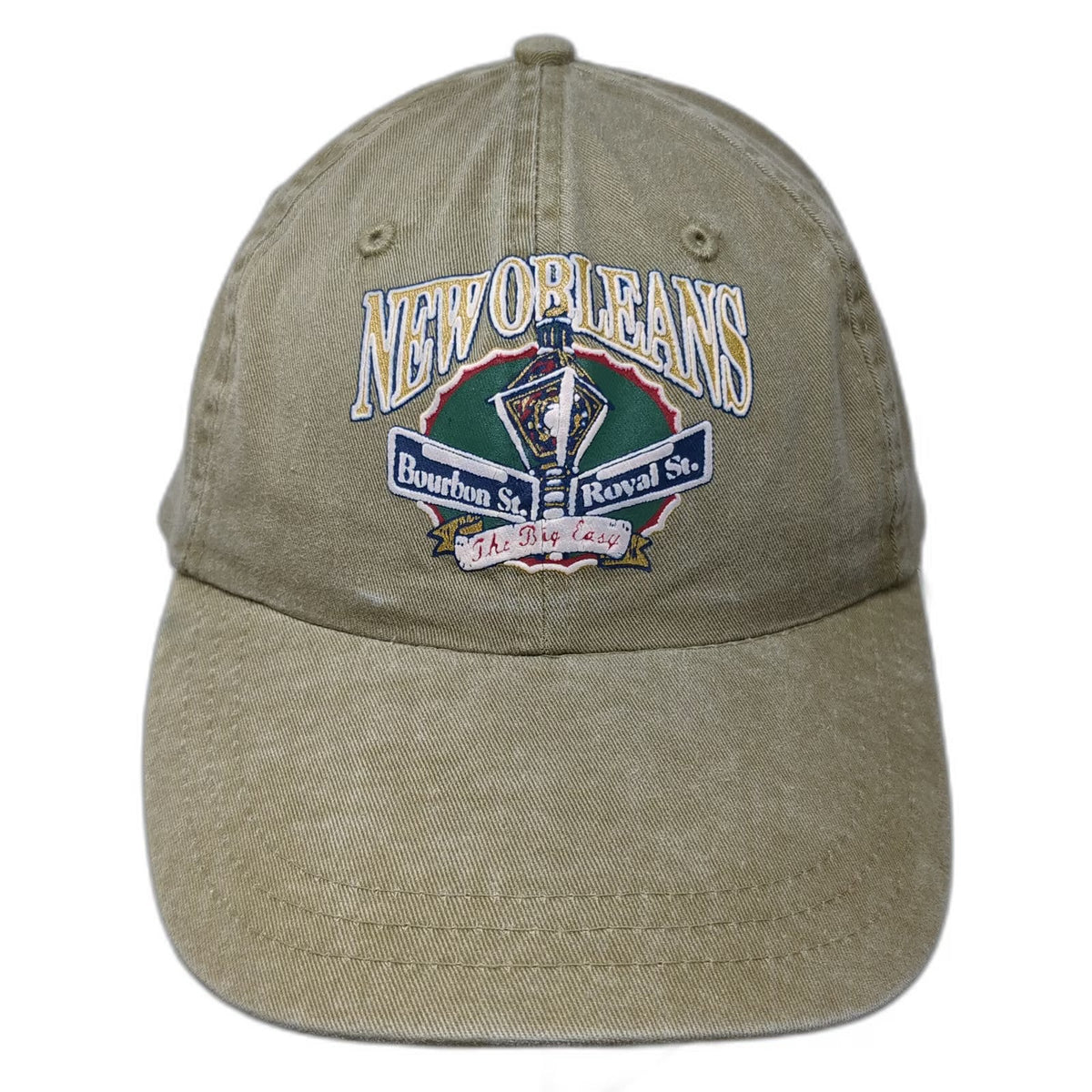Falcon Baseball Cap Brown One Size New Orleans Bourbon Royal St The Big Easy Hat