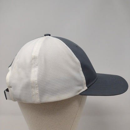 Richardson Strapback Hat Gray M/L Adjustable Embroidered Colorblock