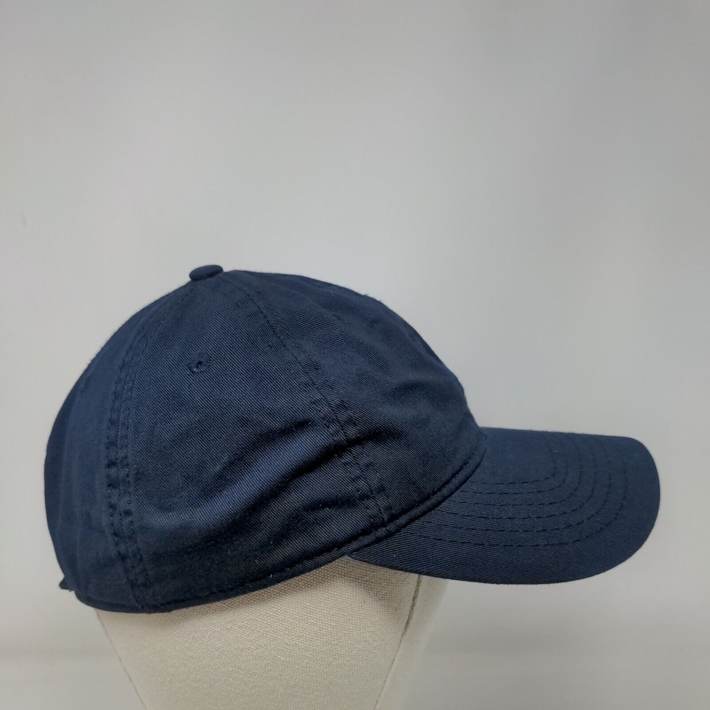 Daytona Beach Strapback Hat Blue One Size Adjustable 6 Panel Essencial