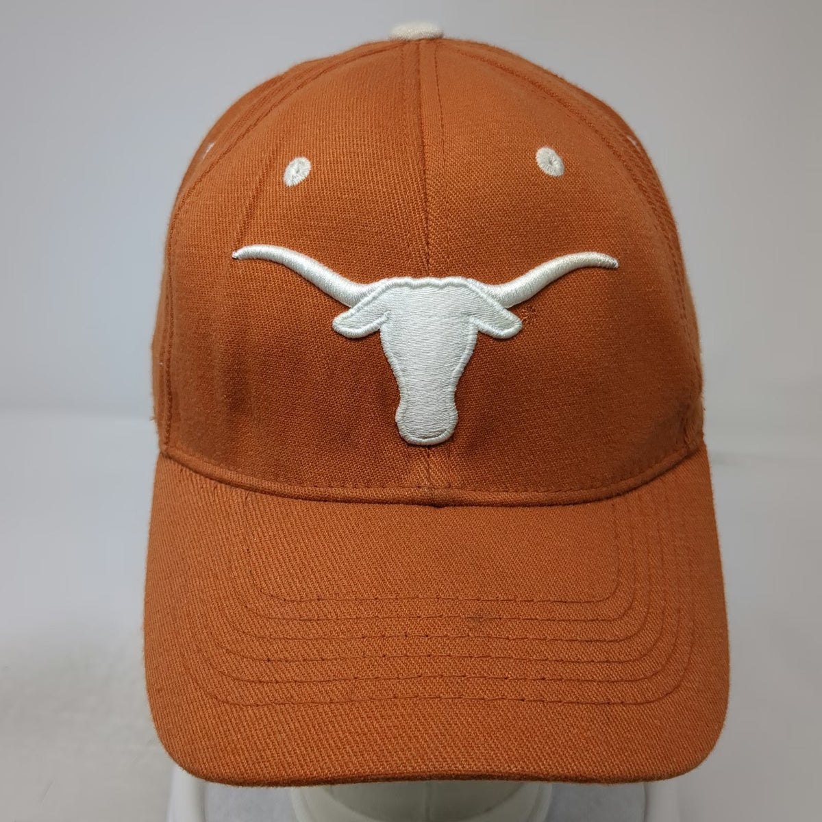 Top of the World Texas Longhorns NCAA Baseball Cap Brown OS Stretch Fit Hat