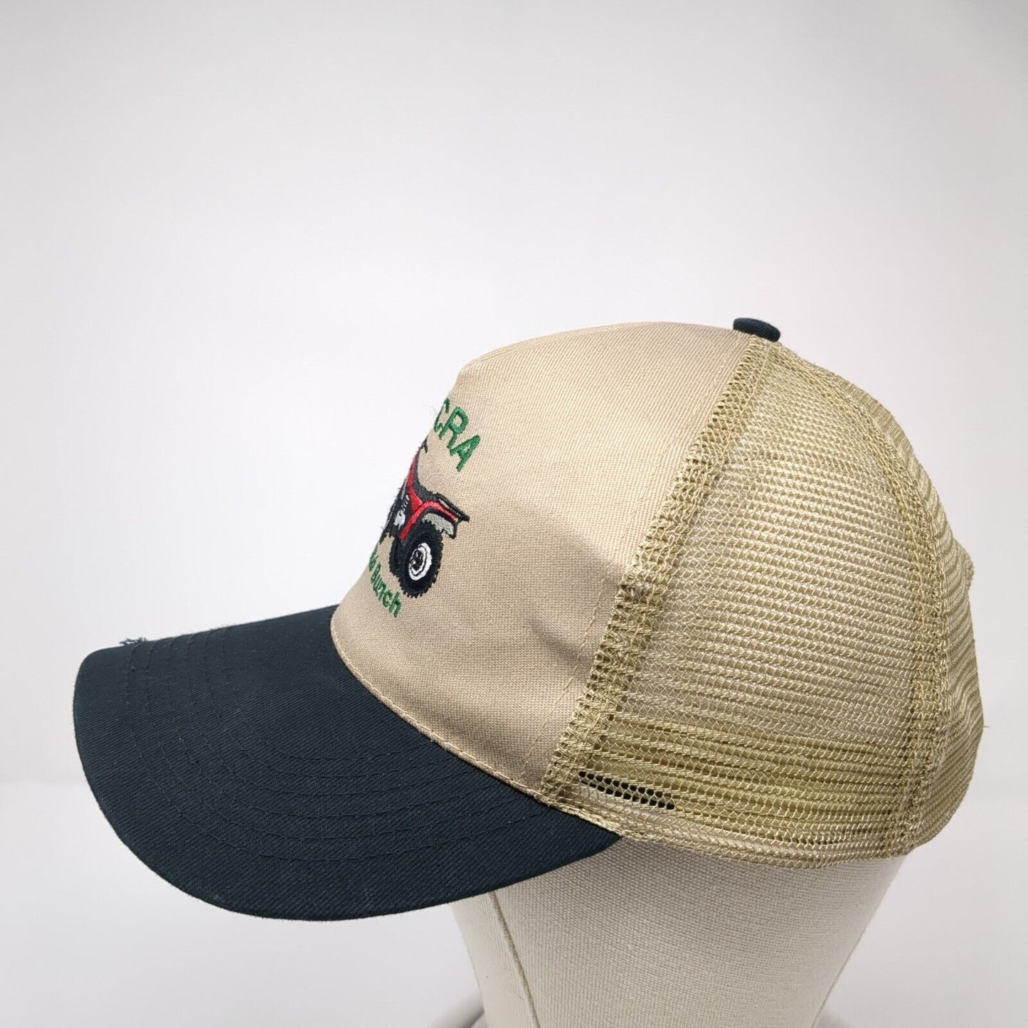 Siscra Wild Bunch Strapback Trucker Hat Tan One Size Mesh Back Nissun