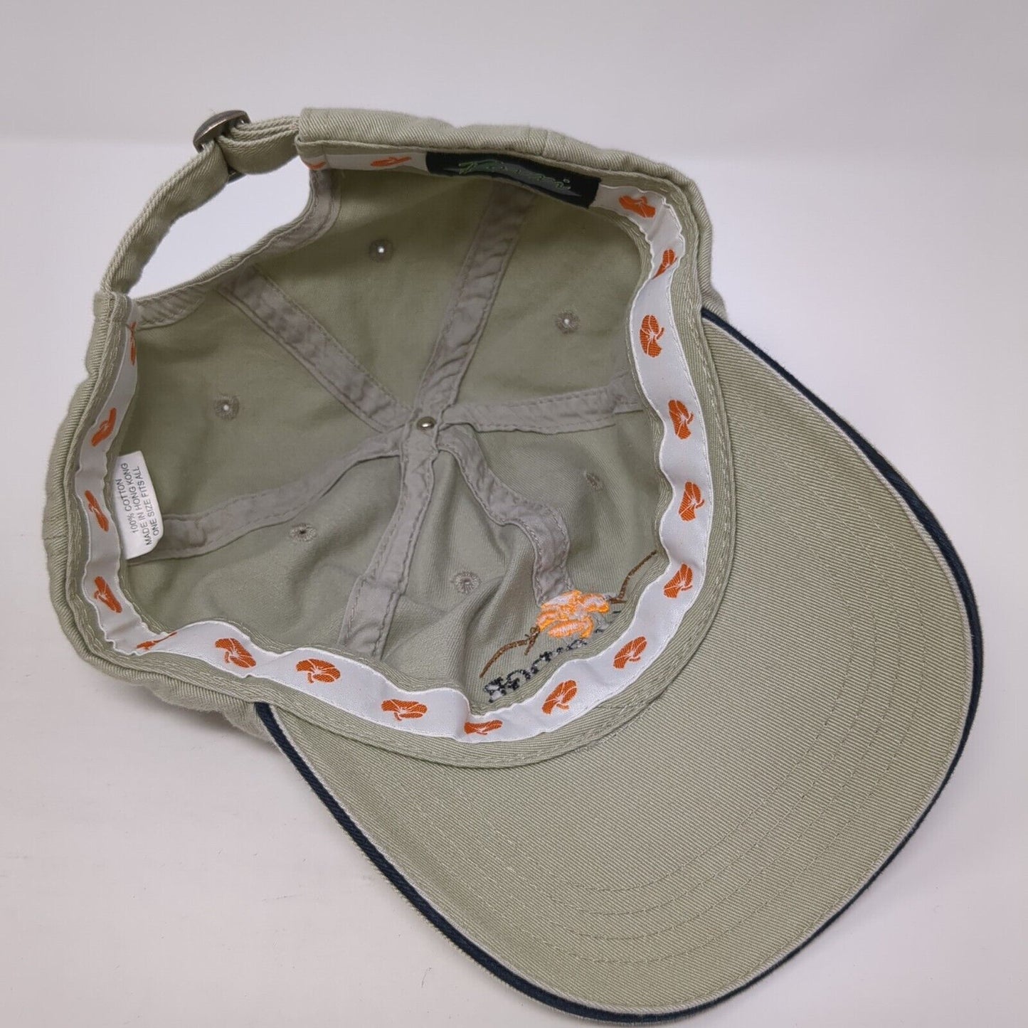 Poppy Ridge Golf Course Slideback Hat Tan One Size Adjustable Roxxi