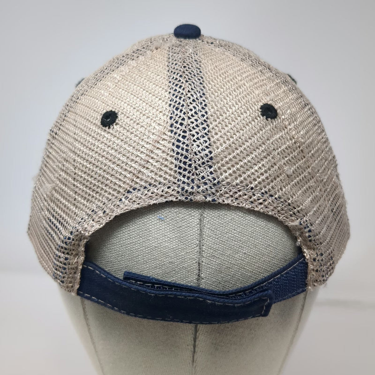 Leupold Baseball Cap Blue One Size Tactical Mesh Back US Flag Strapback Hat