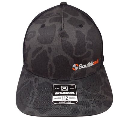 Southland Idaho Snapback Trucker Hat Multicolor OSFA Camo Mesh Back