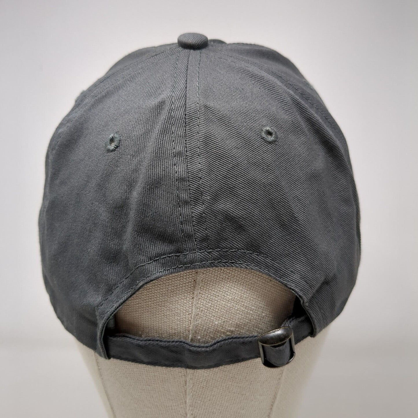 Cabela's Club Slideback Hat Solid Gray OSFM Adjustable Embroidered