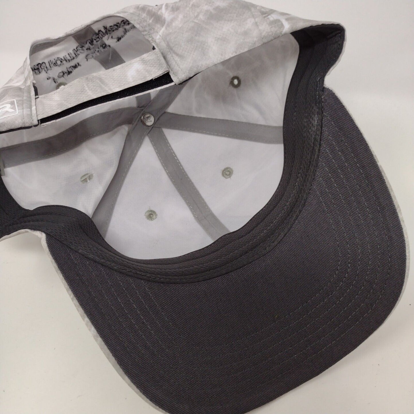 Idaho Materials & Construction Strapback Hat Gray OSFA Richardson W/Tags