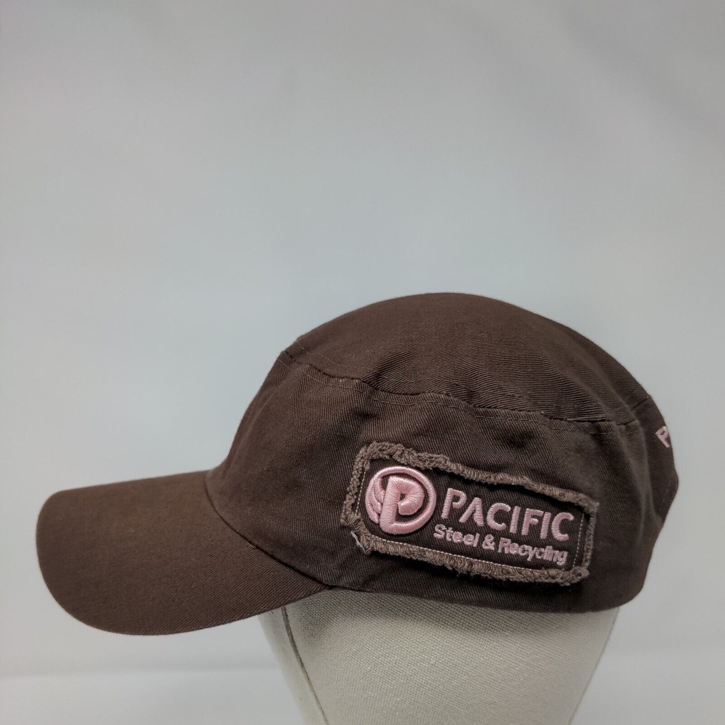 Pacific Steel & Recycling Slideback Army Hat Brown One Size Adjustable