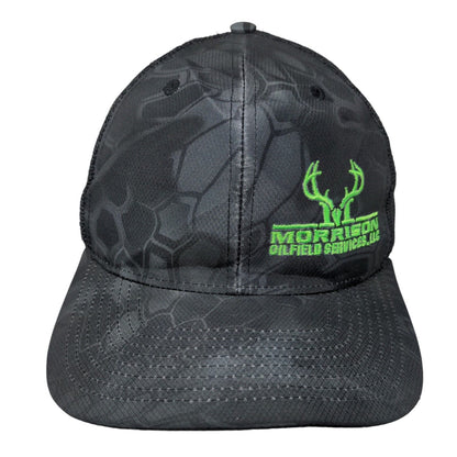 Morrison Oilfield Services Snapback Mesh Back Trucker Hat Multi One Size