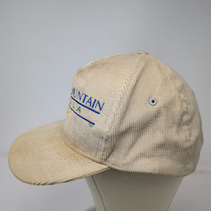 Sportcap 5 Panel Beige One Size Corduroy Intermountain Canola Grower Logo Hat