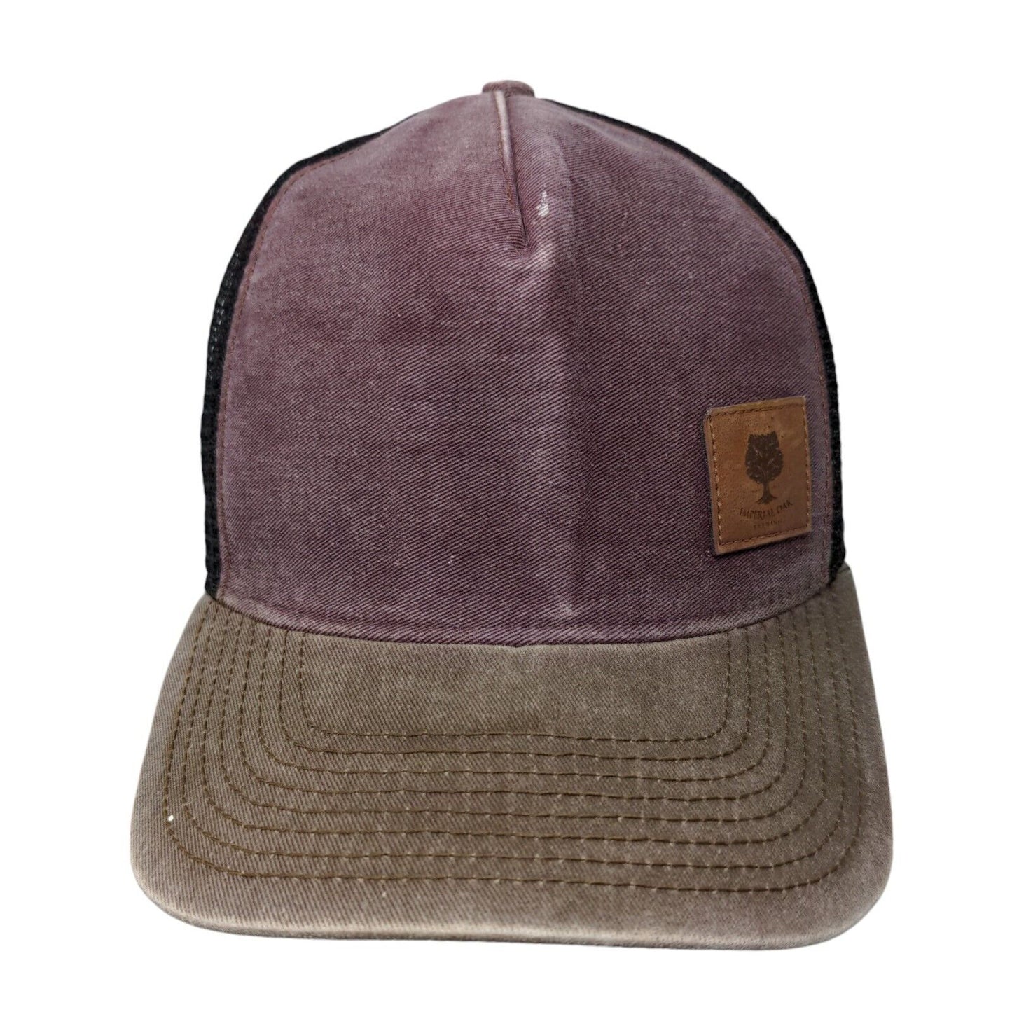 Imperial Oak Snapback Trucker Hat Multicolor One Size Patch Mesh Back Legacy