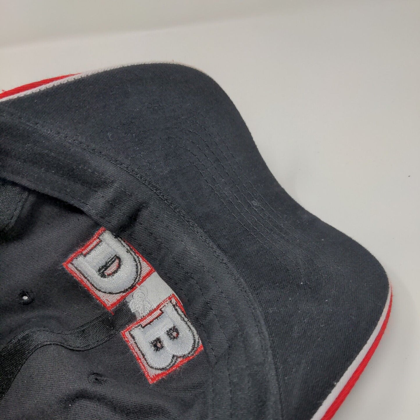D&B Supply Slideback Hat Black OSFA Embroidered 6 Panel Buck's Bags
