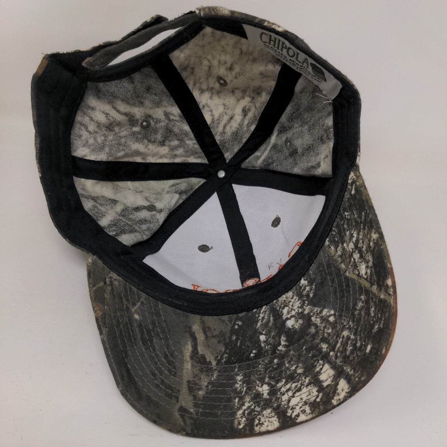 Capitol Hardware Strapback Hat Camo One Size Adjustable Chipola