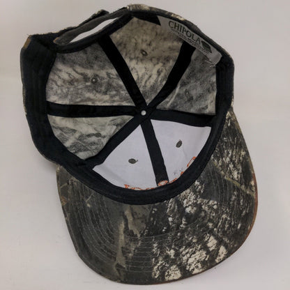 Capitol Hardware Strapback Hat Camo One Size Adjustable Chipola