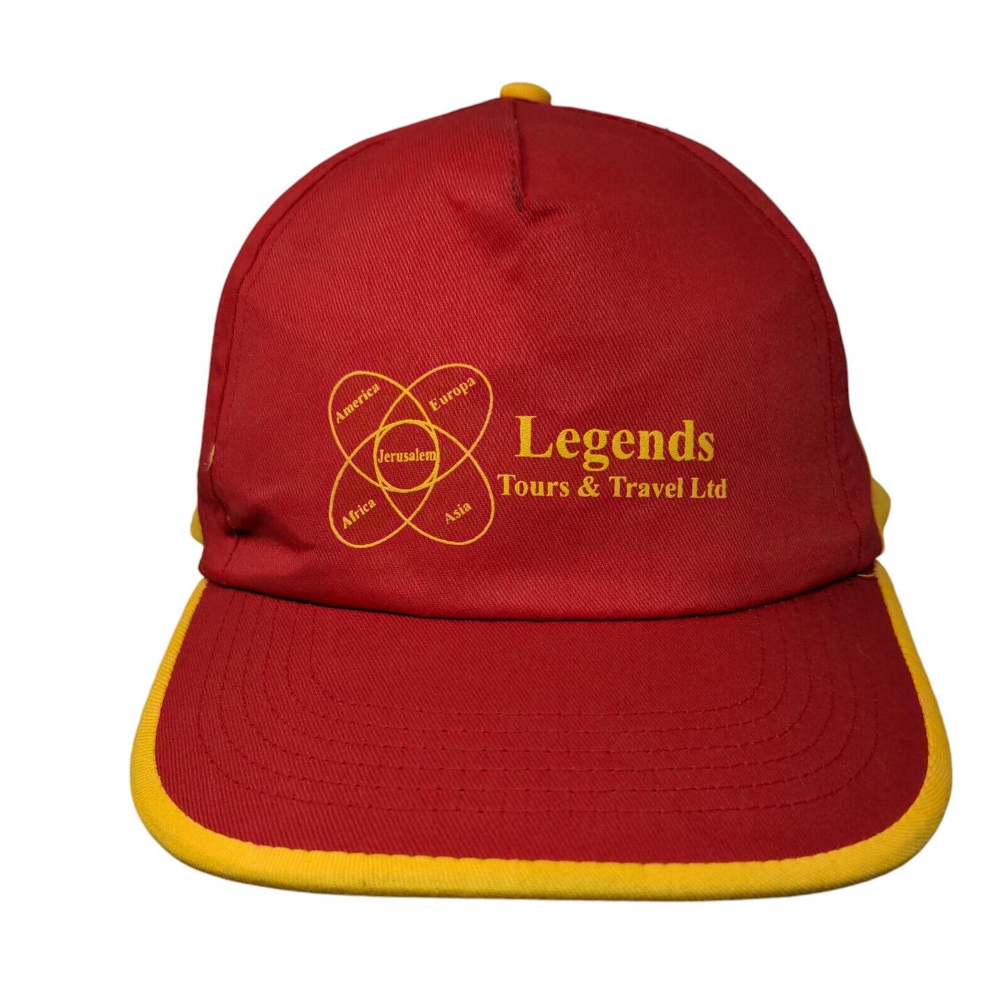 Legends Tours & Travel Ltd Strapback Hat Multi One Size Colorblock