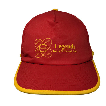Legends Tours & Travel Ltd Strapback Hat Multi One Size Colorblock