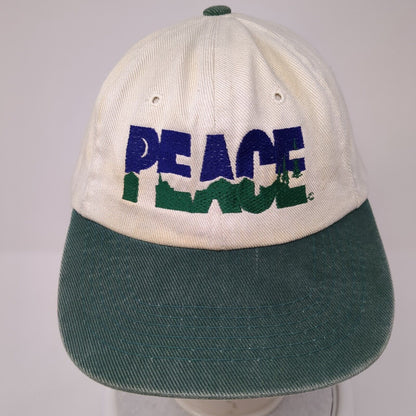 PEACE Slideback Hat Multicolor One Size Adjustable Embroidered Sportsman