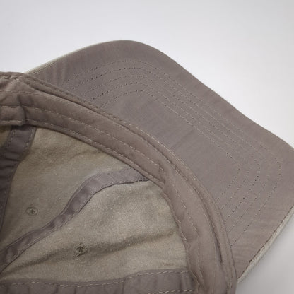 Unbranded Strapback Baseball Cap Brown One Size Adjustable 6 Panel Blank