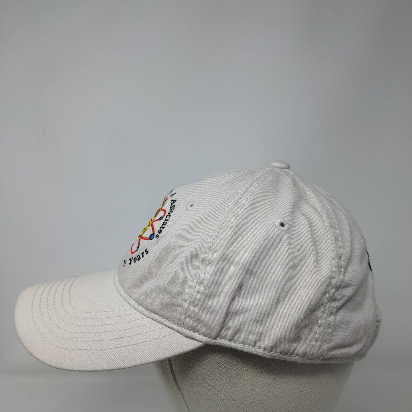 Dade Moeller & Associates Celebrating 15 Years Slideback Hat Tan One Size Cotton
